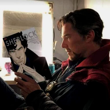 Benedict Cumberbatch reads Sherlock