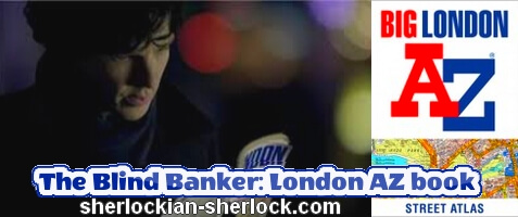 Sherlock London AZ book
