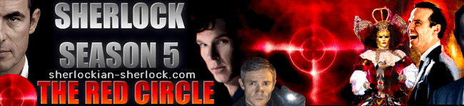 BBC Sherlock series 5 The Red Circlé