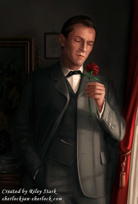 Sherlock Holmes and the rose