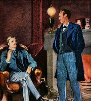 Sidney Paget Sherlock Holmes Baker Street