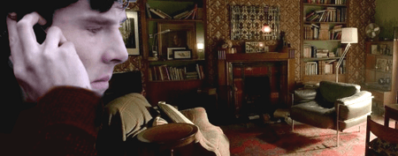 BBC Sherlock Baker Street phone