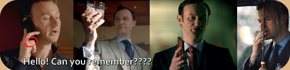 BBC Sherlock Mycroft Holmes ring BBC Sherlock Mycroft Holmes ring
