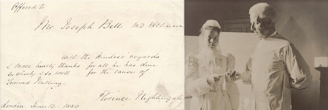 Florence Nightingale and Dr. Joseph Bell Florence Nightingale and Dr. Joseph Bell