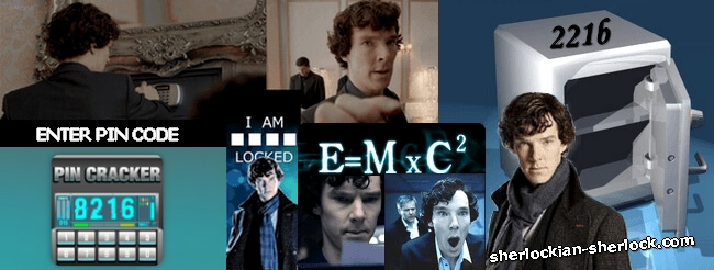 BBC Sherlock Pin Cracker Game