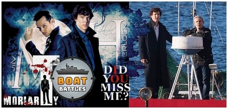 BBC Sherlock Moriarty Boat Battles BBC Sherlock Moriarty Boat Battles