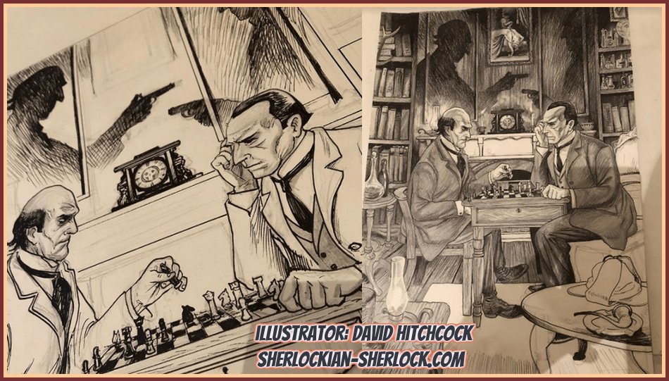 David Hitchcock Sherlock and Moriarty