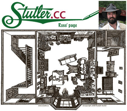 Russell Stutler artist 221B Baker Street