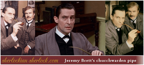 Jeremy Brett's churchwarden pipe