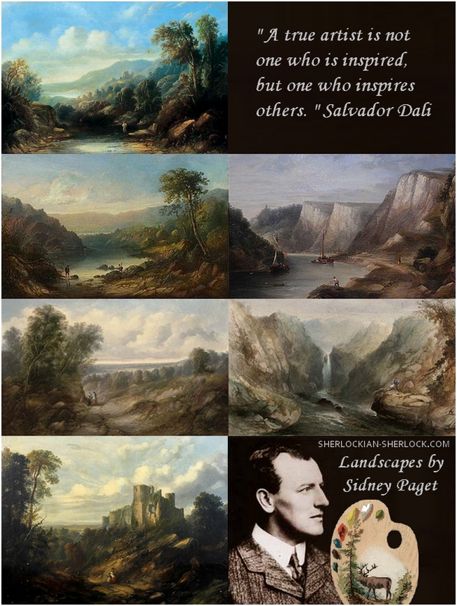 Landscapes by Sidney Paget